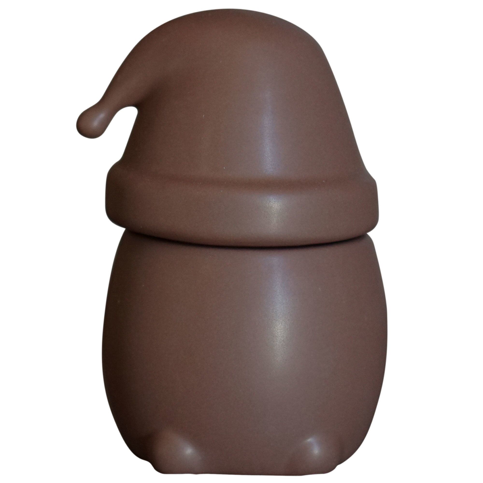 Eating Santa Skål 19 Cm Large Maroon