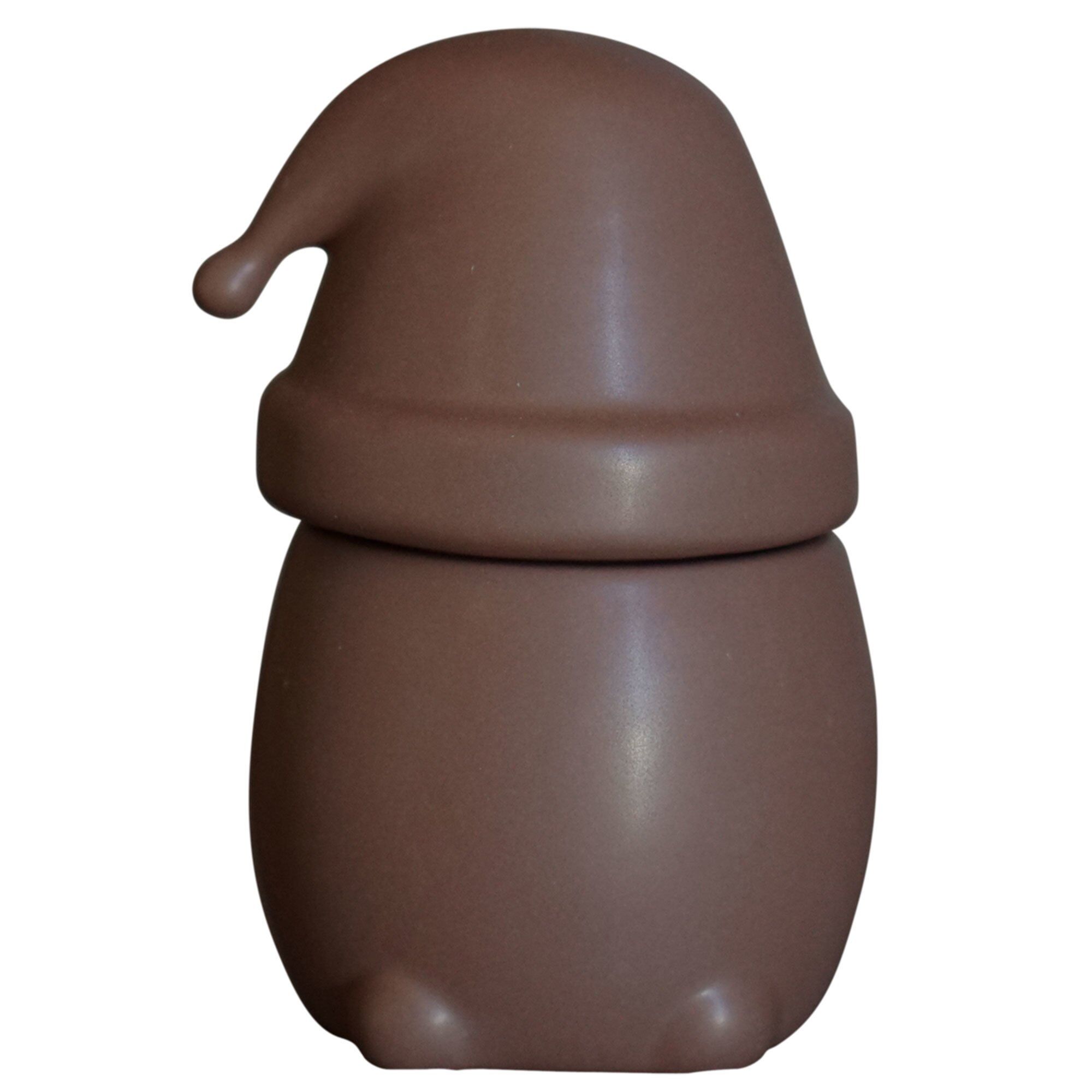 Eating Santa Skål 12 Cm Small Maroon