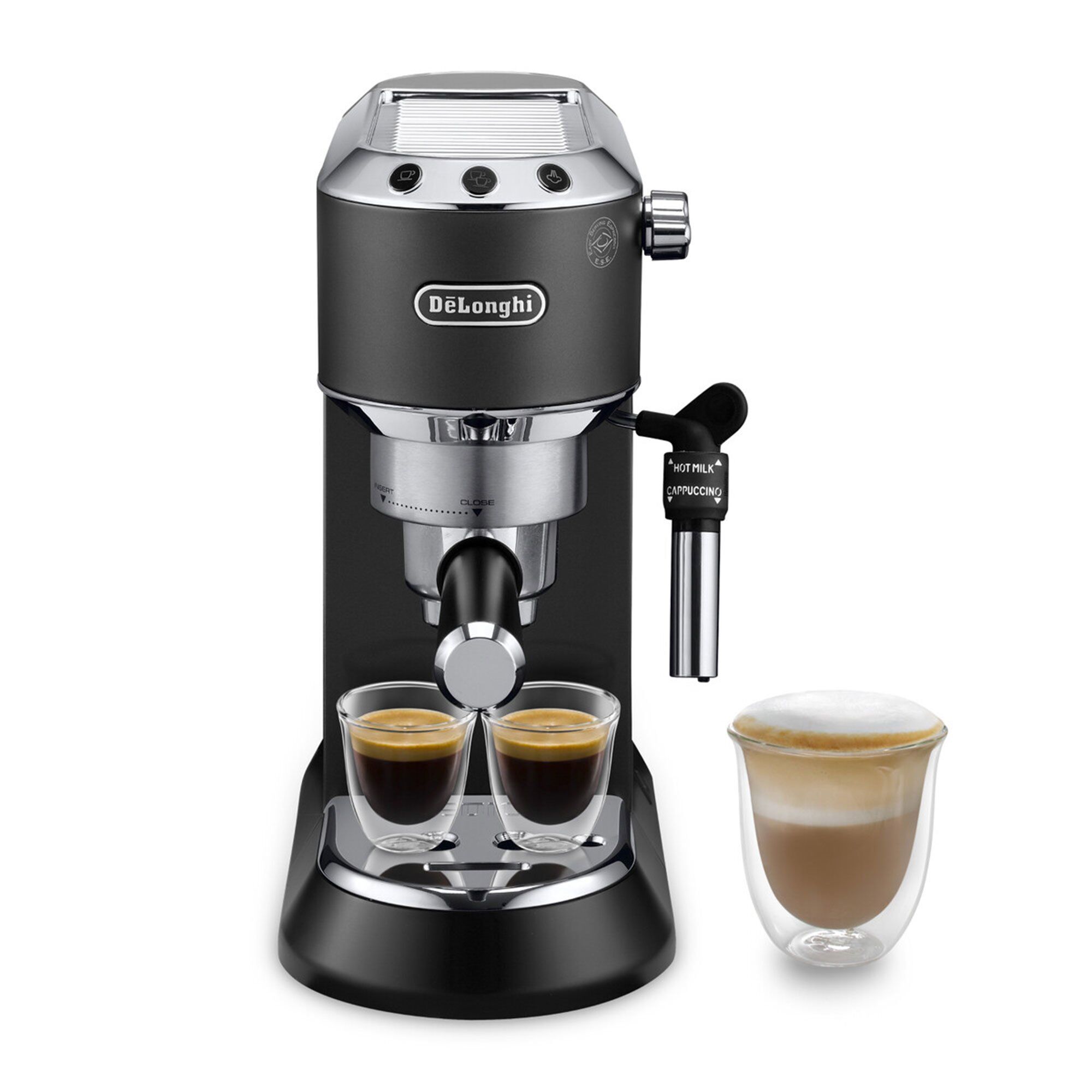 Ec685 Bk Espressomaskine Sort