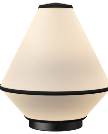 Edgeform Tafta Portabel Bordlampe  Sort Off-white