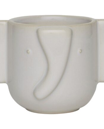 Elefant Krukke   Cm  Offwhite