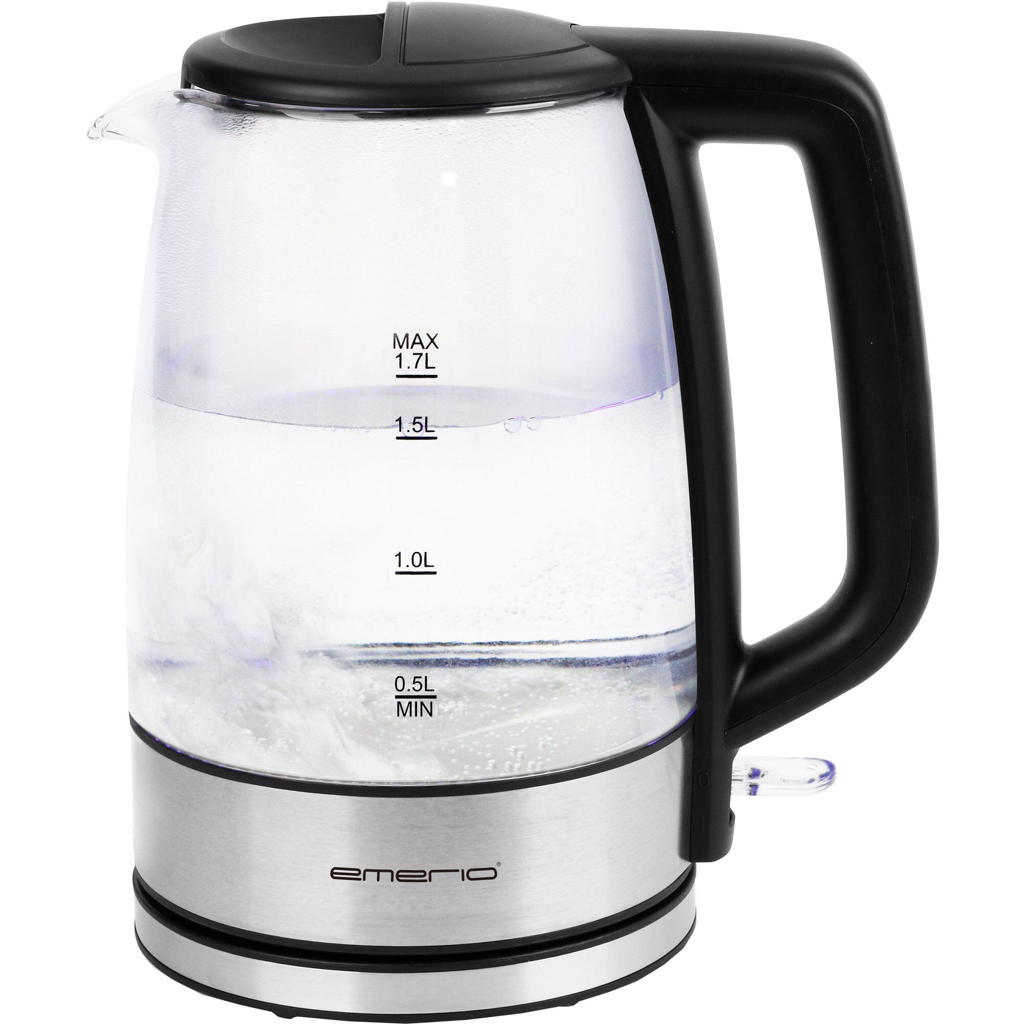 Elkedel Liter Glas