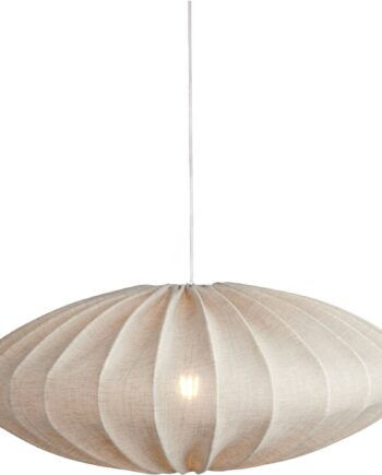 Ellipse Loftslampe  65 Cm  Hør  Natur