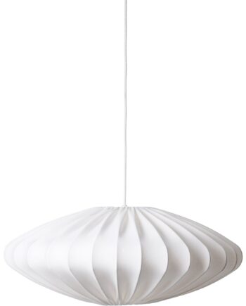 Ellipse Loftslampe  65 Cm  Hvid