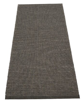 Emm Gulvtæppe 180x70 Cm  Black Linen