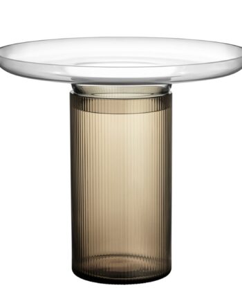 Ensemble Vase 22 Cm  Brown Grey