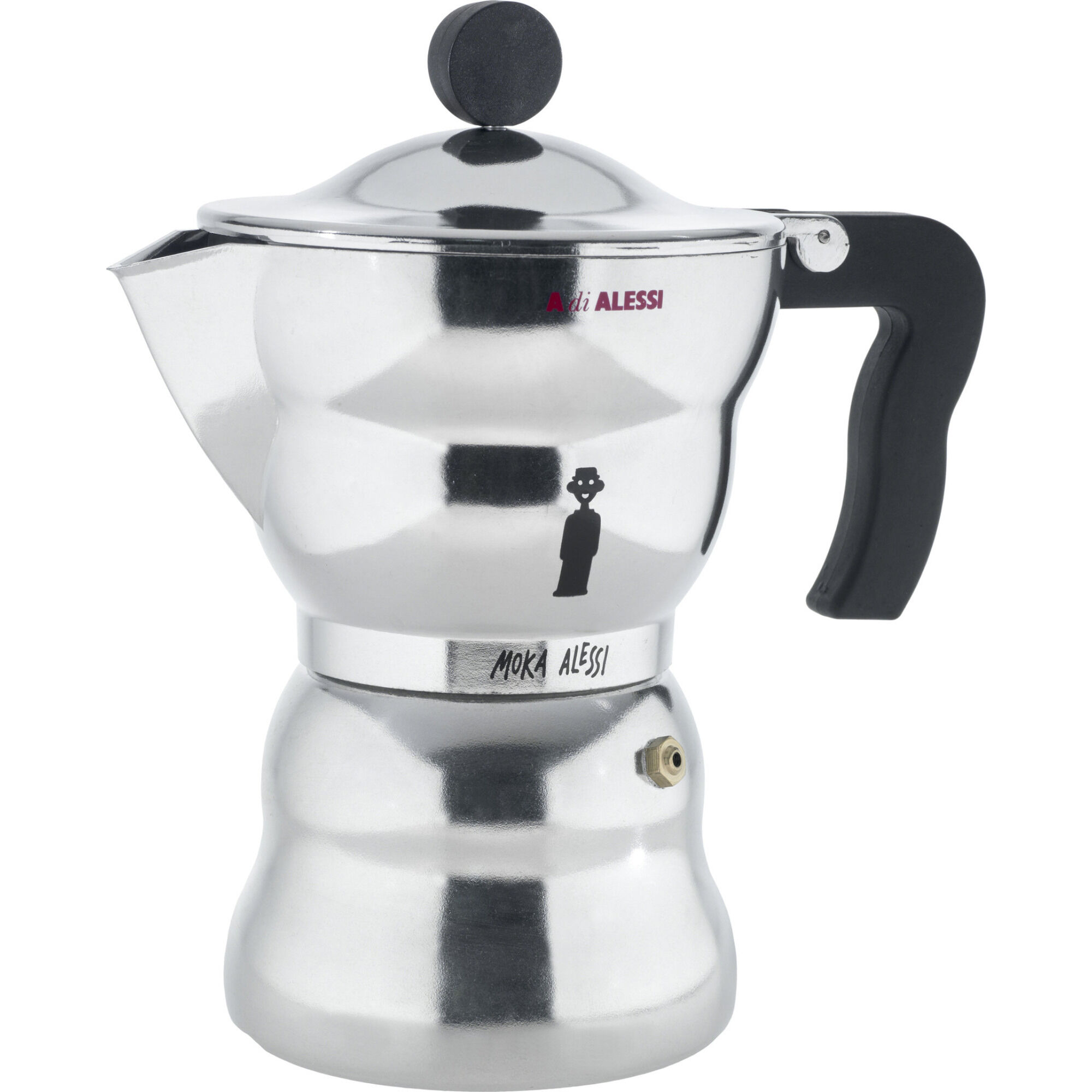 Espressobrygger Moka Alessi Kopper