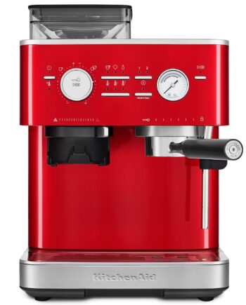 Espressomaskine Med Kaffekværn  Candy Apple