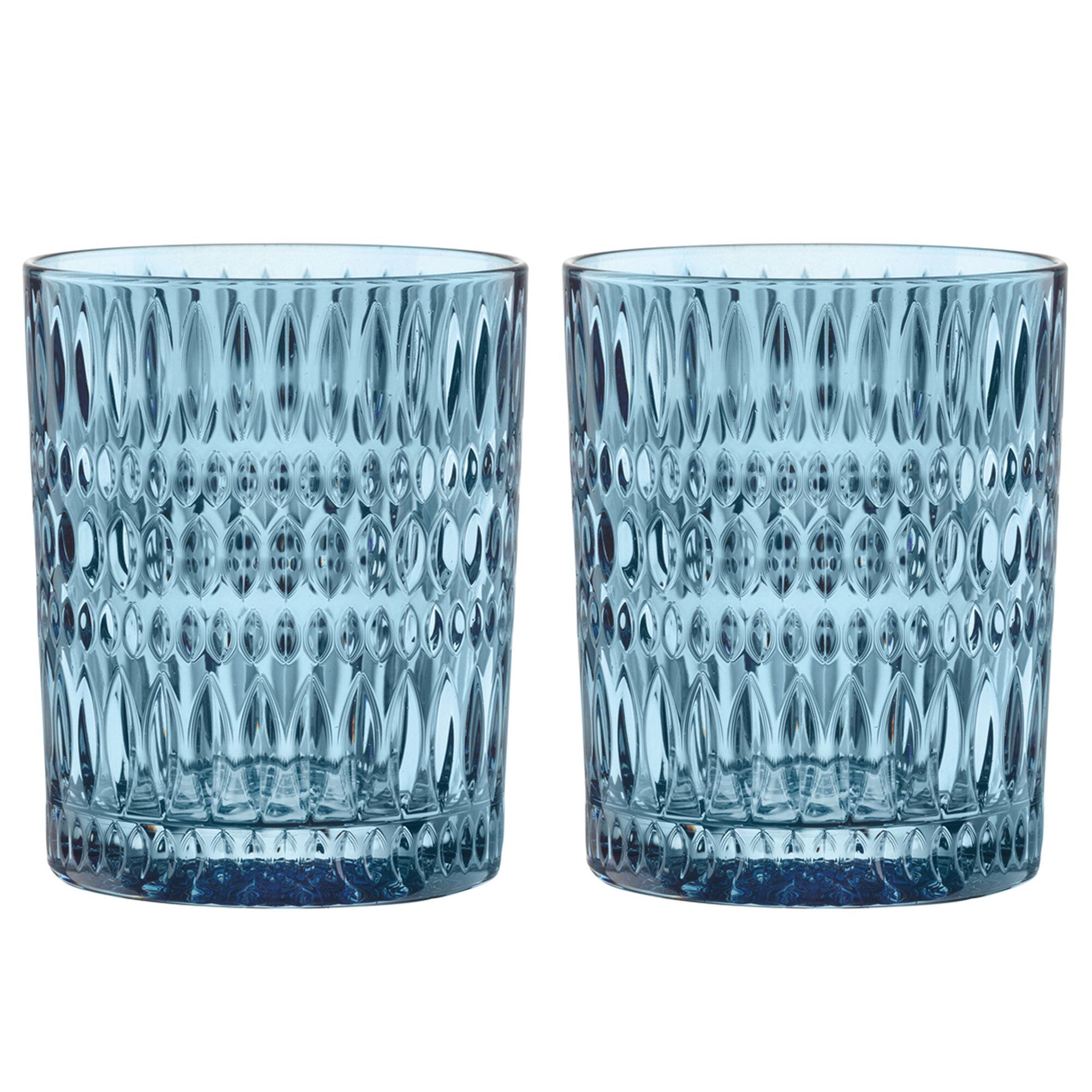 Ethno Tumblerglas 30 Cl Vintage Blue Stk
