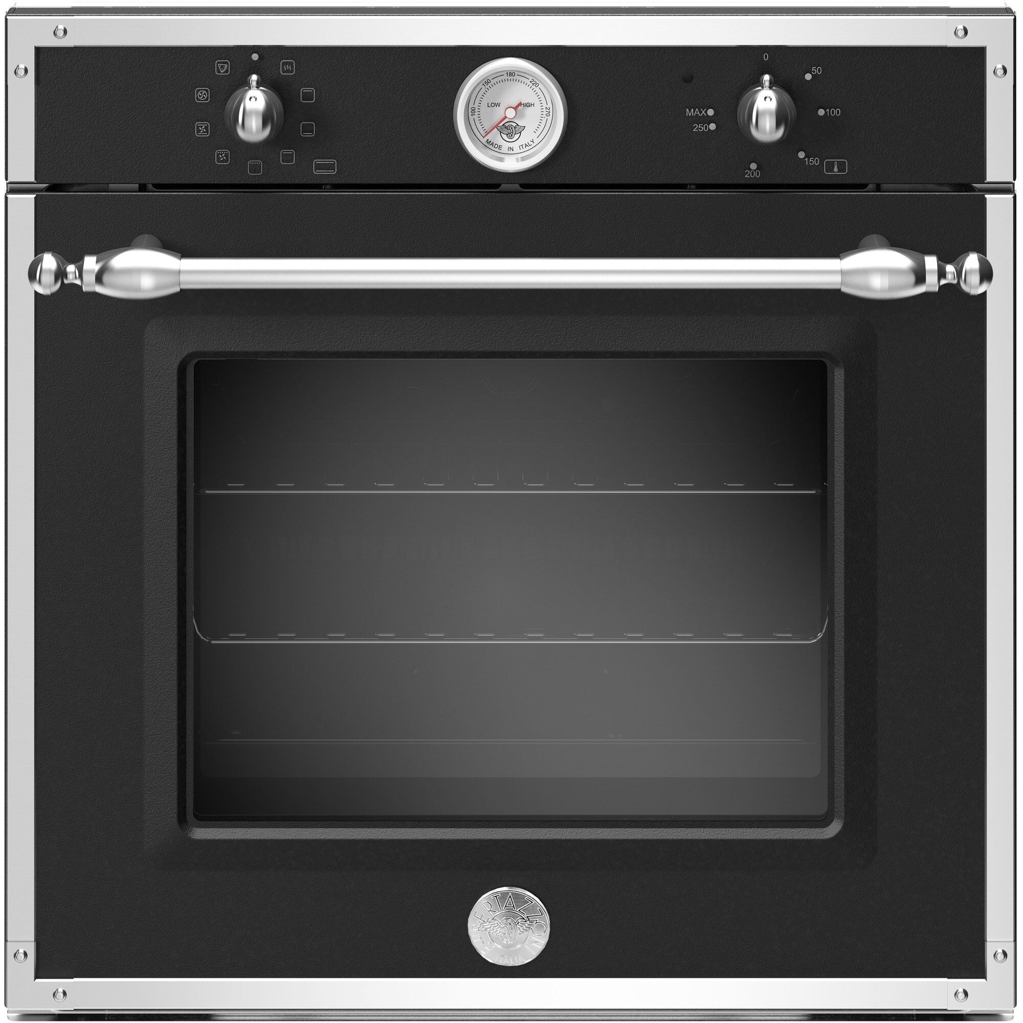 F609herekt Heritage Indbygget Ovn Sort 60 Cm