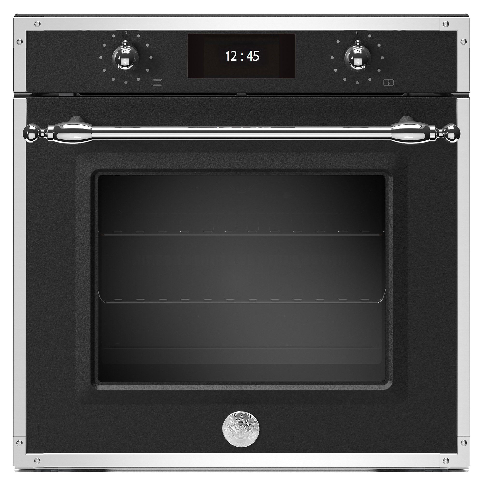 F6011hervptne Heritage Pyro Steam Indbygningsovn 60 Cm Matsort