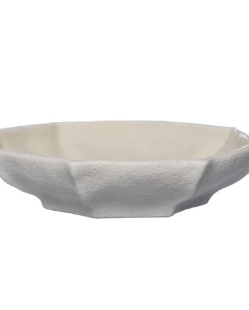 Fad 17 Cm  Naturhvid