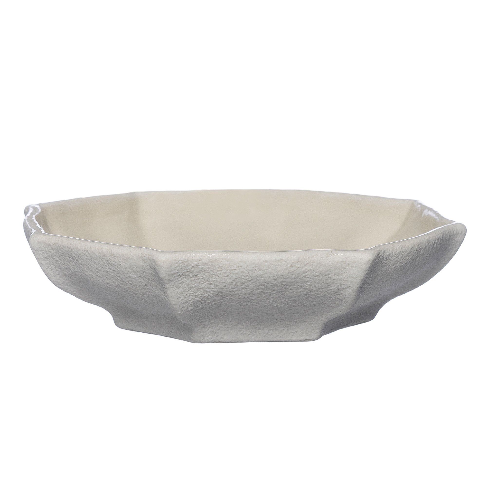 Fad 17 Cm Naturhvid
