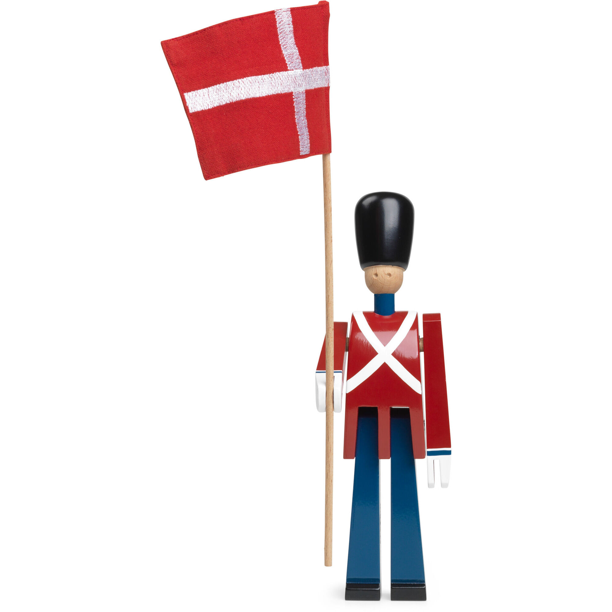 Fanebærer Med Tekstilflag