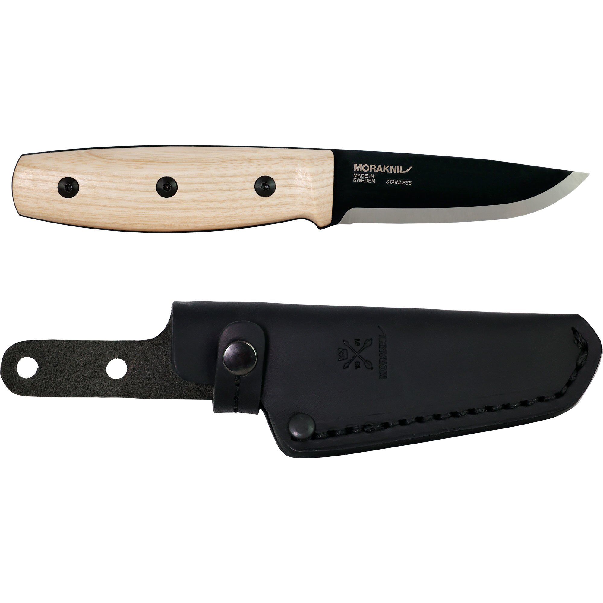 Finn Blackblade Ash Wood Friluftskniv