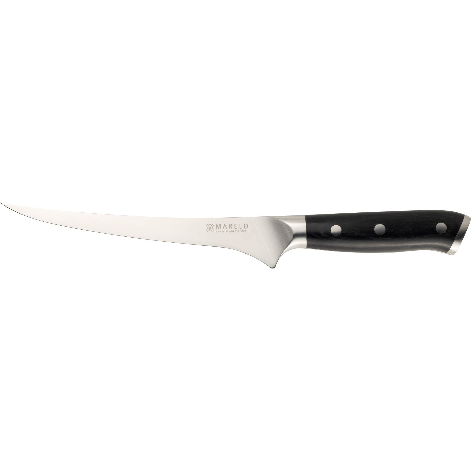 Fleksibel Filetkniv 19 Cm Black