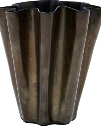 Flood Vase ø12   Antik Brun