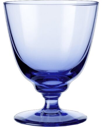 Flow Glas På Fod 35 Cl  Mørkeblå