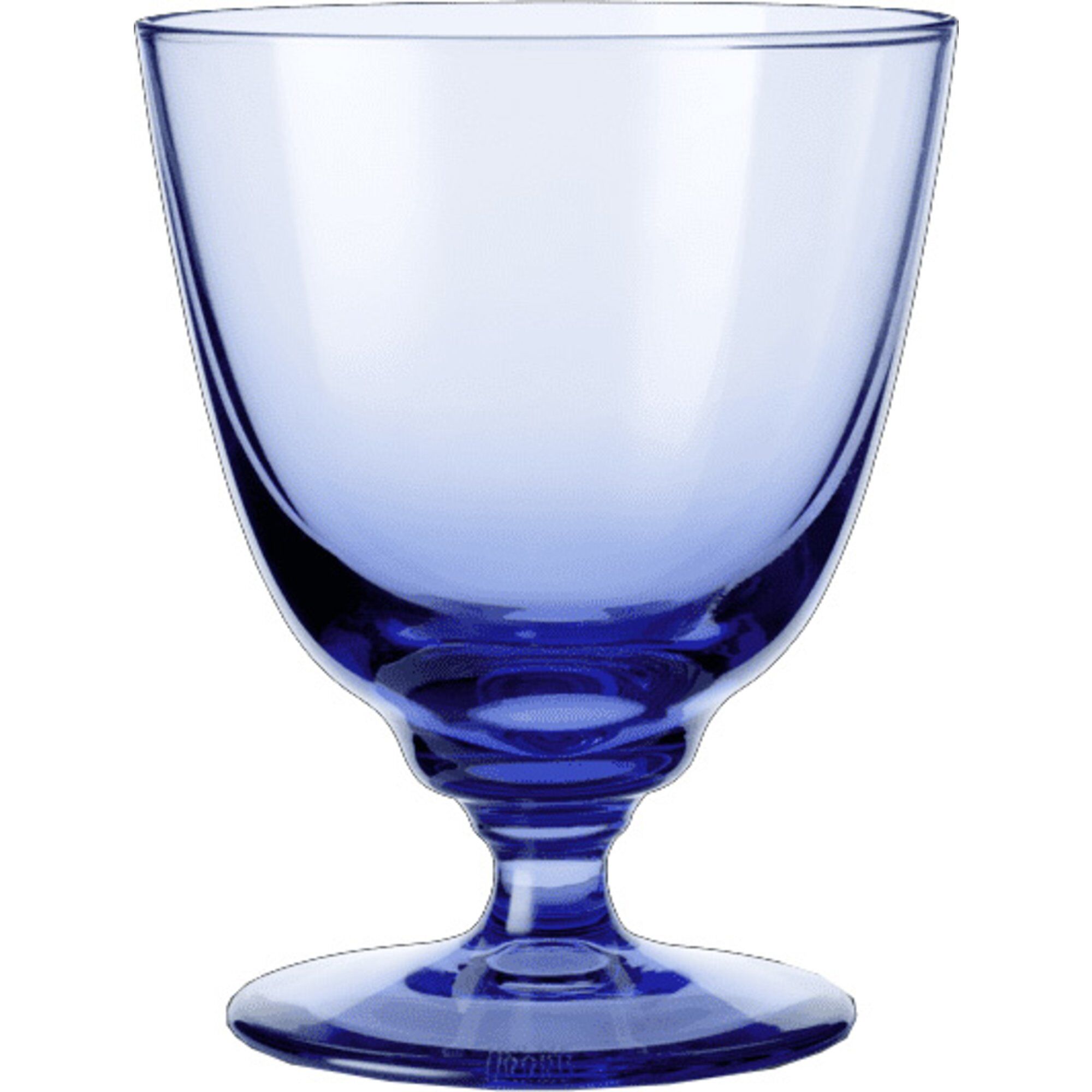 Flow Glas På Fod 35 Cl Mørkeblå