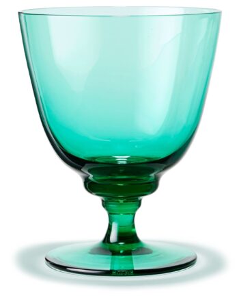 Flow Vandglas På Fod 35 Cl  Emerald Green