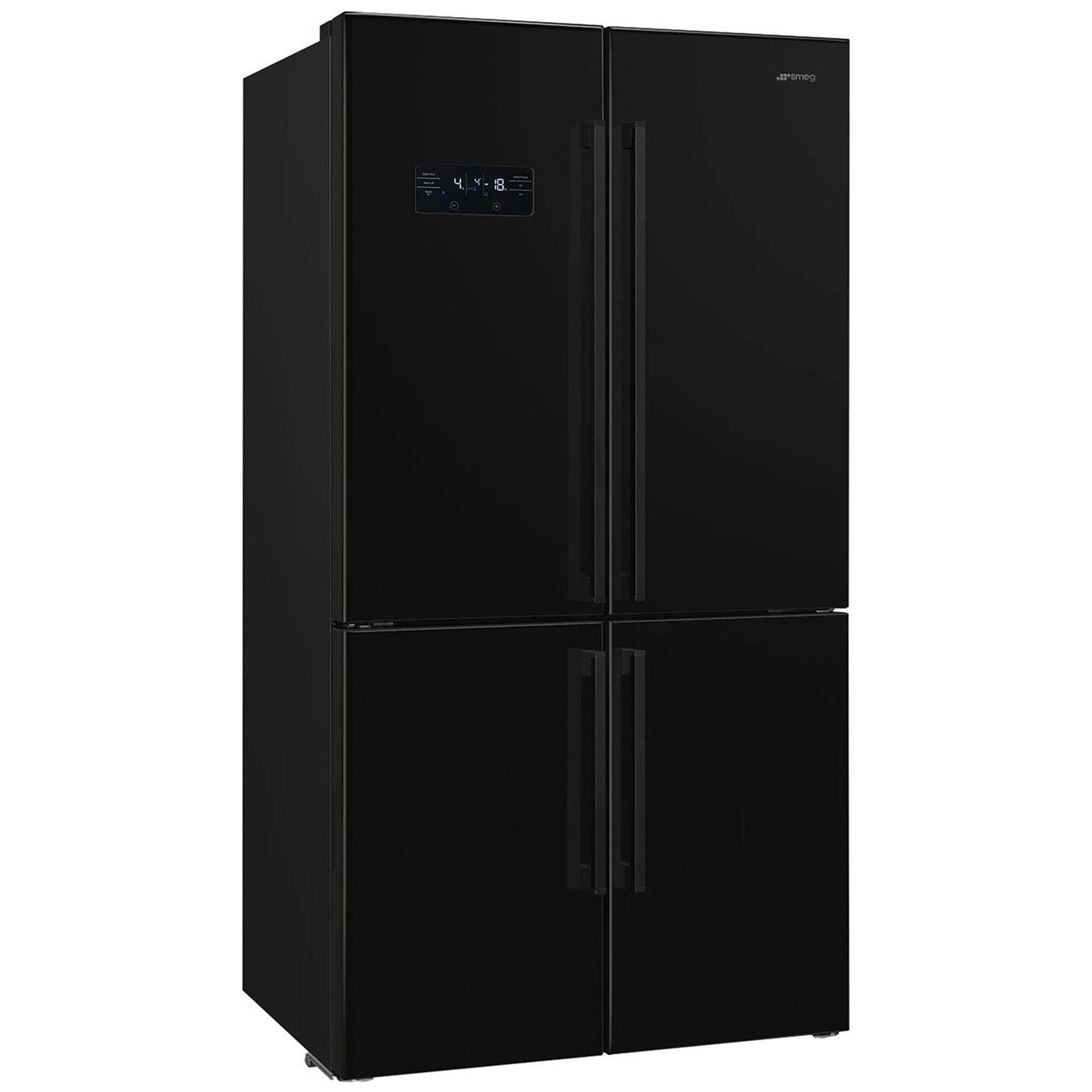French Door Køle- Fryseskab 92 Cm Sort