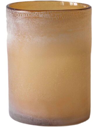 Frost Fyrfadsstage  Amber  Large