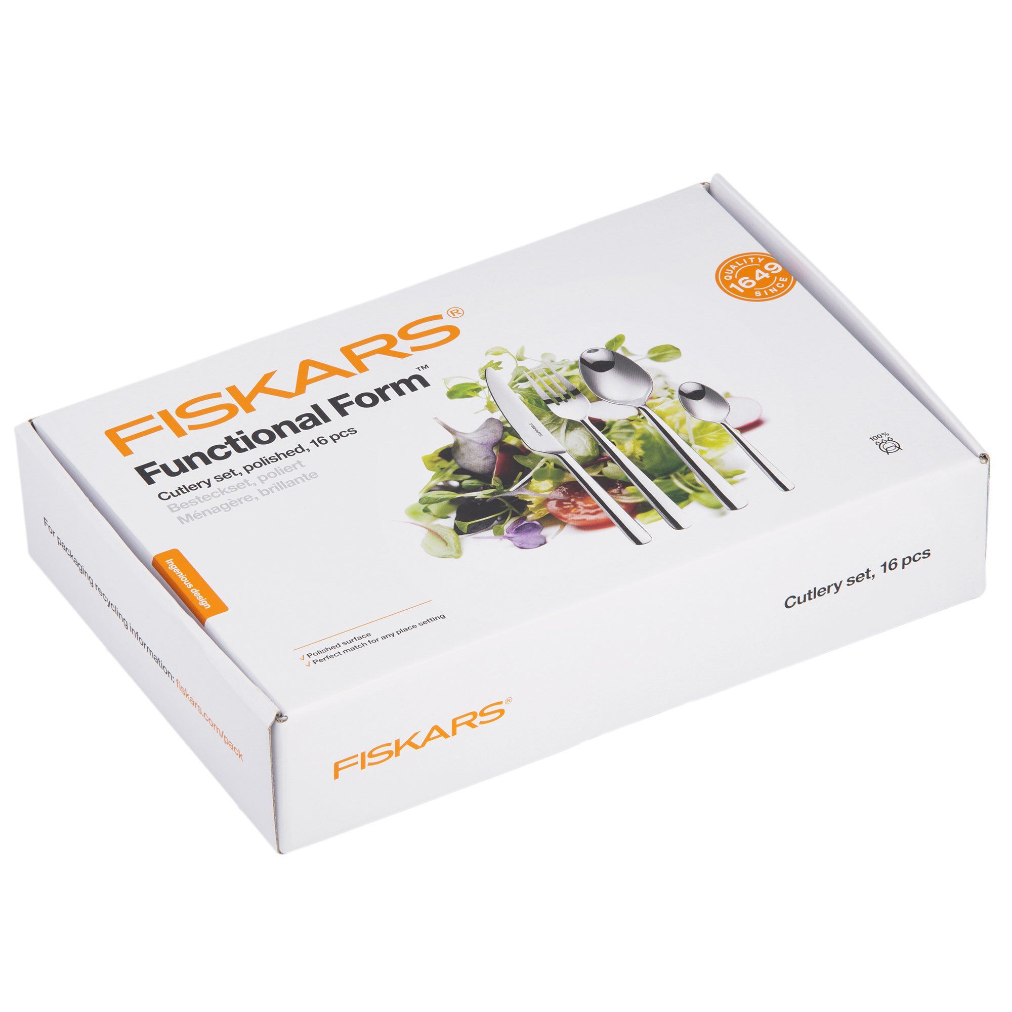 Functional Form Bestiksæt 16 Delar Blank