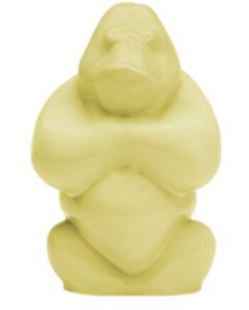 Gabba Gabba Hey Glaslampe 12 Cm  Gul