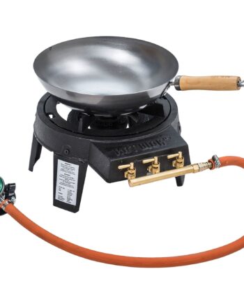 Gasbrænder   Kw Inkl  Regulator Og Wok