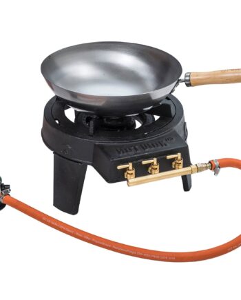 Gasbrænder 12 Kw Inkl  Regulator Og Wok