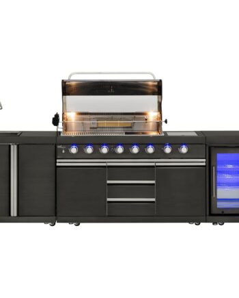 Gasgrill Black Diamond     Sommerkøkken Med Køleskab Og Vandhane
