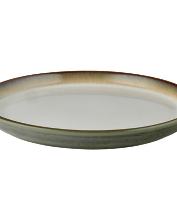 Gastro Tallerken 21 Cm Grå Creme