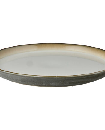 Gastro Tallerken 27 Cm Grå Creme