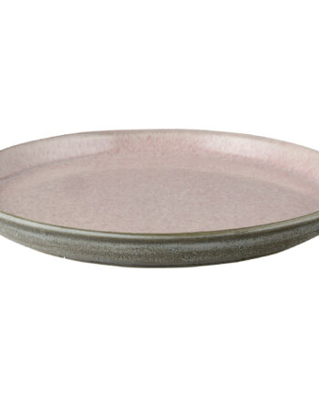 Gastro Tallerken 21 Cm Grå Rosa