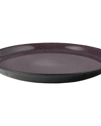 Gastro Tallerken 27 Cm Sort Lilla