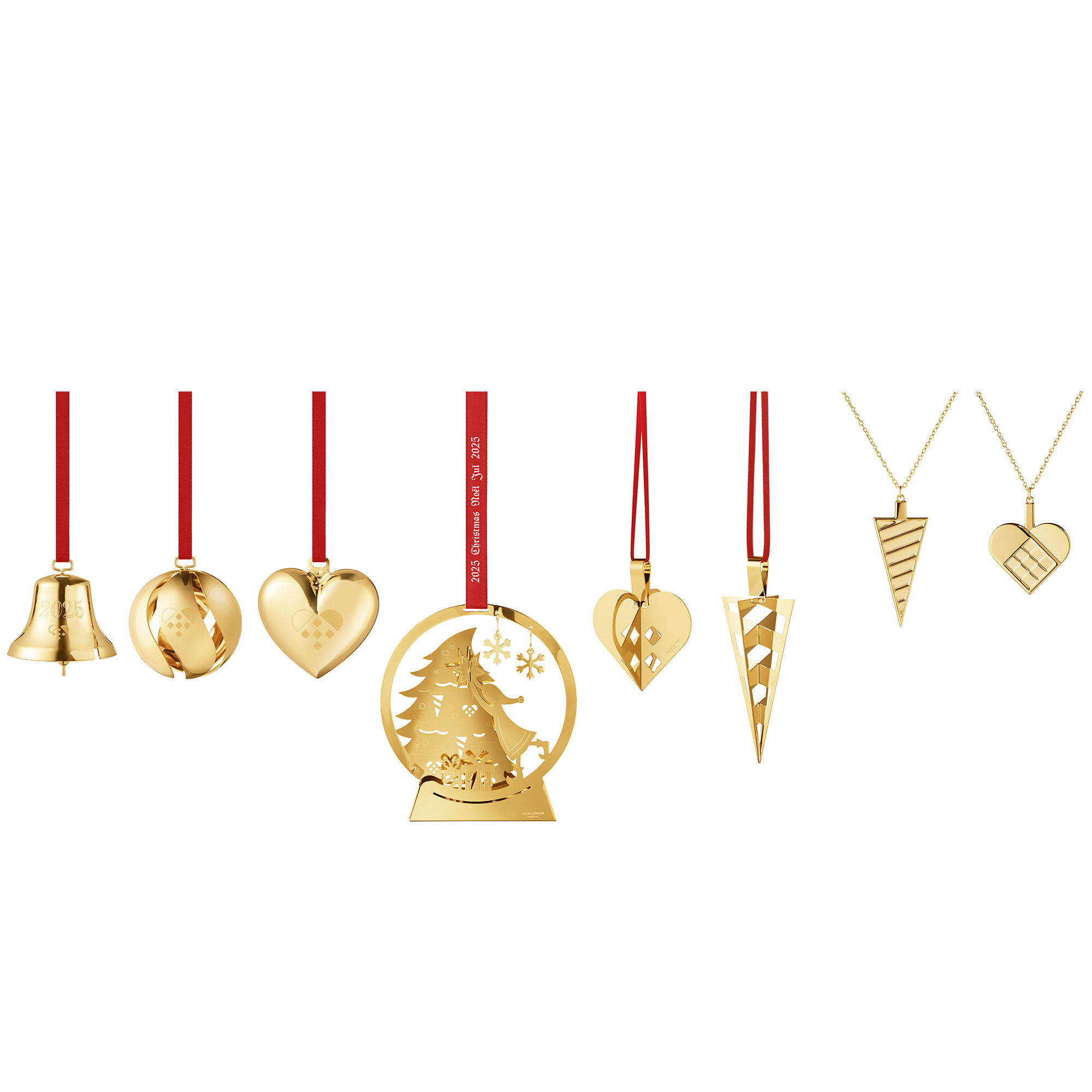 Georg Jensen Cc 2025 Gaveæske Dele 18k Guldbelægning