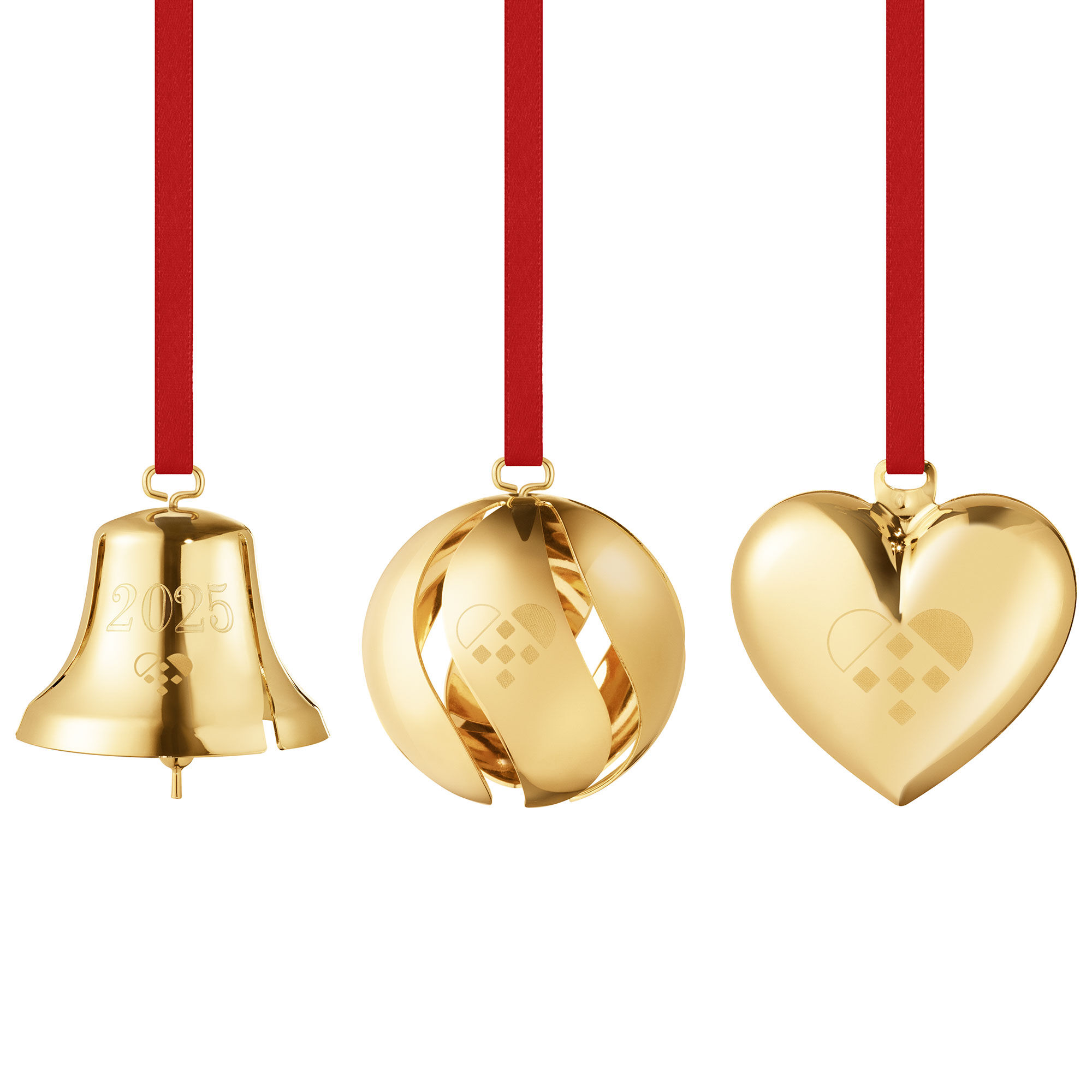 Georg Jensen Cc 2025 Gaveæske Dele 18k Guldbelægning