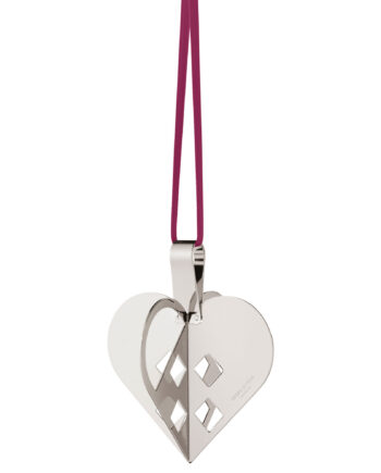 Georg Jensen Cc 2025 Hjerte Juleornament  Palladiumbelagt