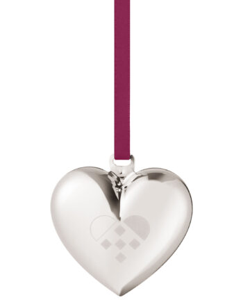 Georg Jensen Cc 2025 Hjerte Julepynt  Palladiumbelægning