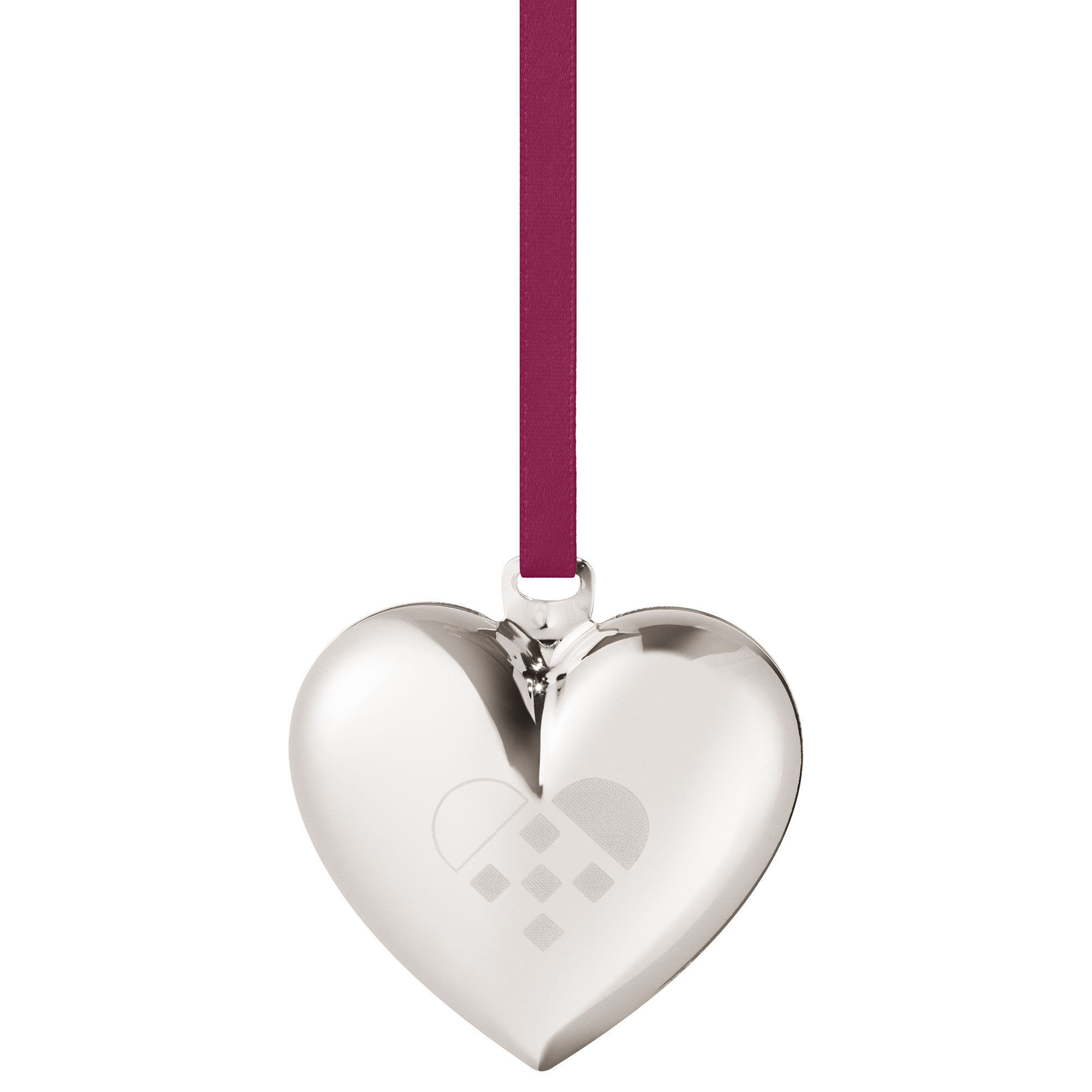 Georg Jensen Cc 2025 Hjerte Julepynt Palladiumbelægning