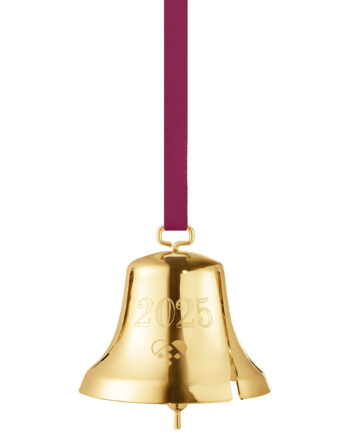 Georg Jensen Cc 2025 Juleklokke  18k Guldbelægning