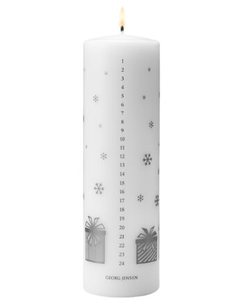 Georg Jensen Cc 2025 Kalenderlys  Sølv