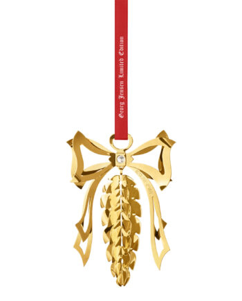 Georg Jensen Cc 2005 2025 Kotte Julepynt  18k Guldbelægning