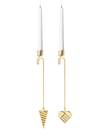 Georg Jensen Cc 2025 Lysestage Sæt 18k