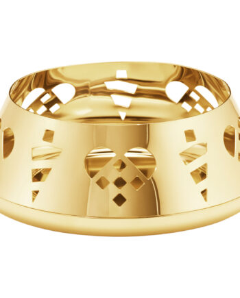 Georg Jensen Cc 2025 Søjle Lysestage 18k-belagt