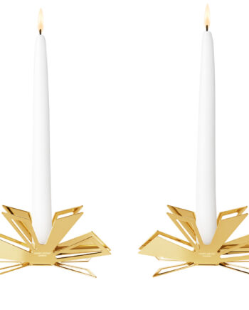 Georg Jensen Cc 2025 Taper Lysestage 18k-belagt  -pak