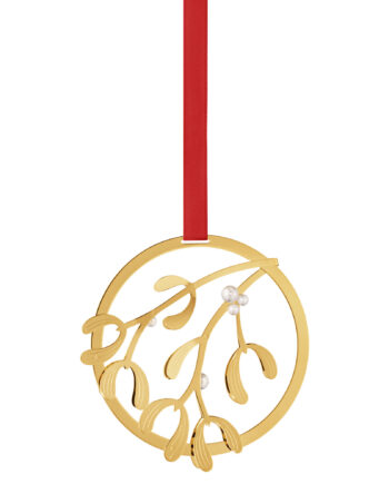 Georg Jensen Mistelten Juleuro  18kt Guld