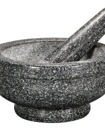 Giant Green Granite Morter   Støder 21 Cm