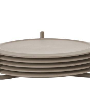 Glasbrik  Taupe    Stk