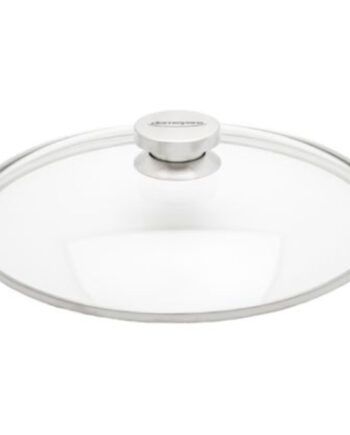 Glaslåg    Stålknop  24 Cm